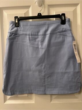 Tribal Elia Powder Powder Blue Mini Skirt (skort) 6 NWT